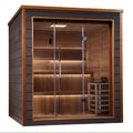 Golden Designs Bergen 6 Person Outdoor Traditional Sauna (GDI-8206-01) - Canadian Red Cedar Interior