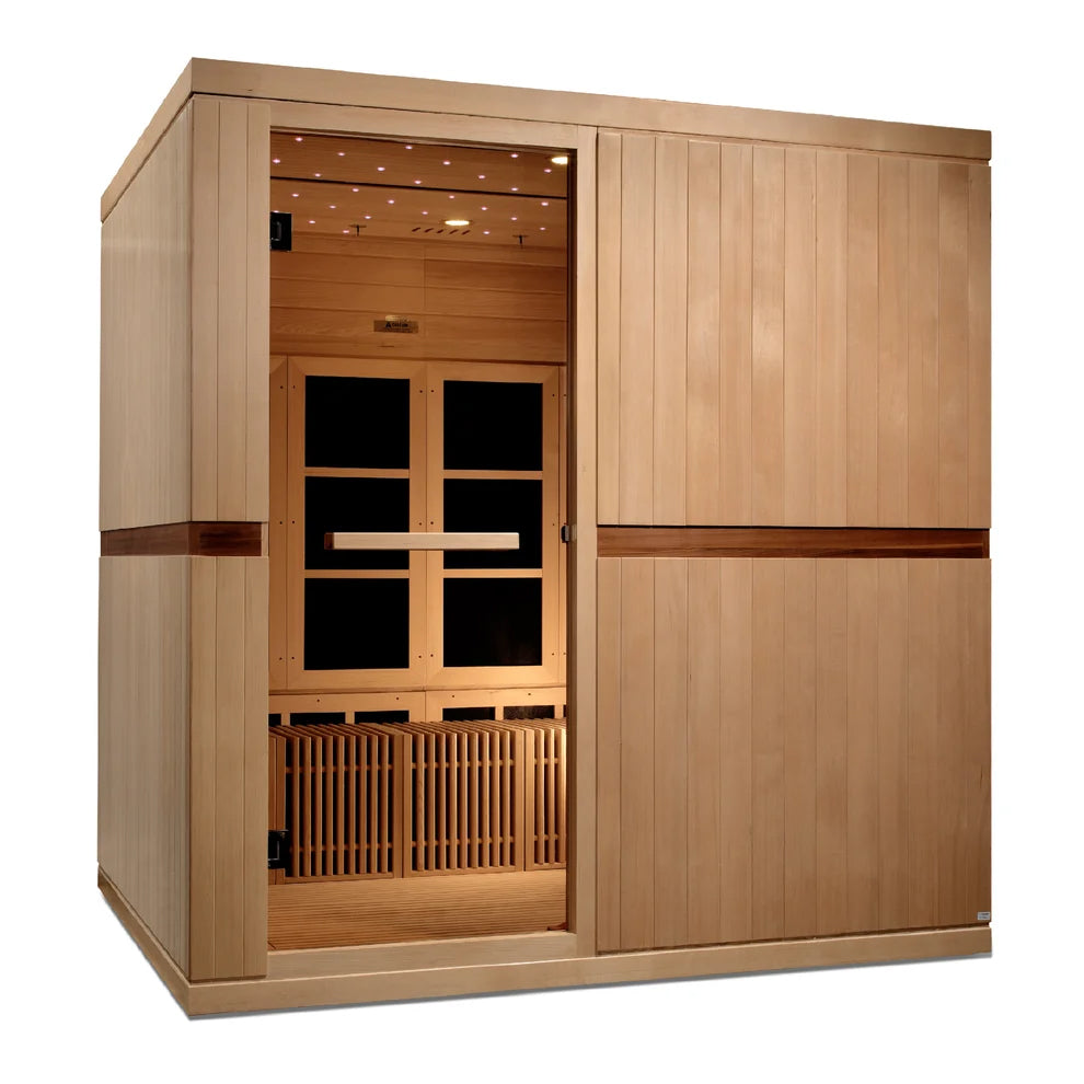 Dynamic Catalonia 8-person Ultra Low EMF FAR Infrared Indoor Sauna (GDI-6880-02 Elite)