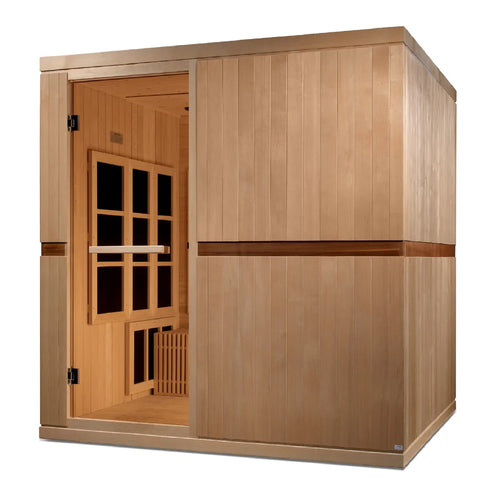 Dynamic Catalonia 8-person Ultra Low EMF FAR Infrared Indoor Sauna (GDI-6880-02 Elite)