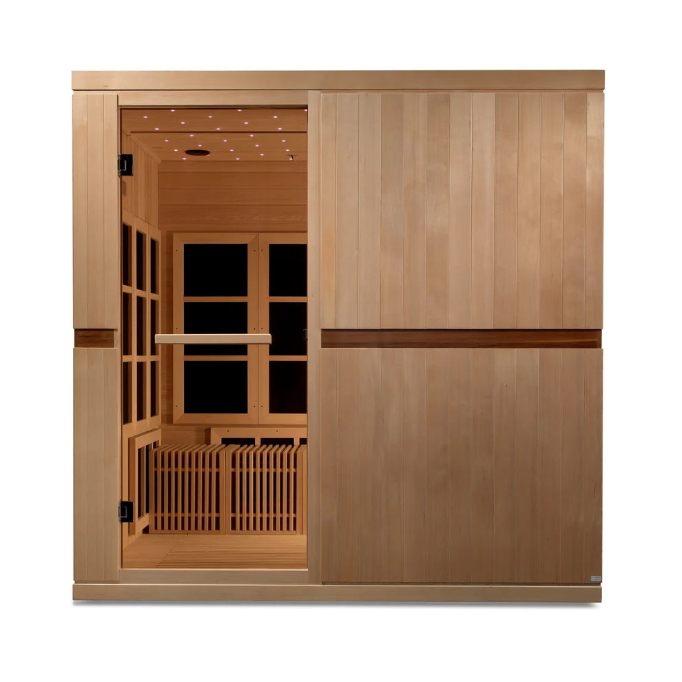 Dynamic Catalonia 8-person Ultra Low EMF FAR Infrared Indoor Sauna (GDI-6880-02 Elite)