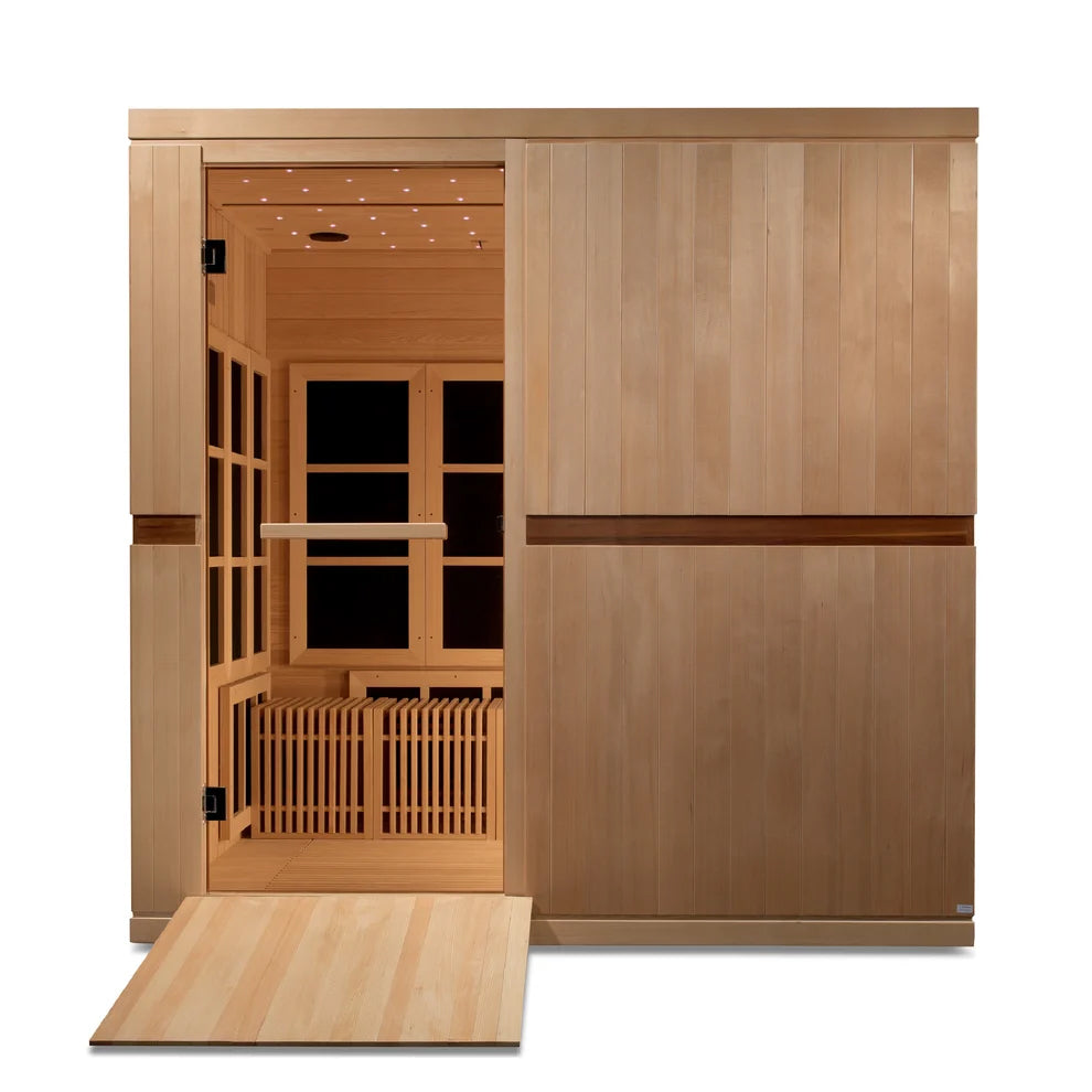 Dynamic Catalonia 8-person Ultra Low EMF FAR Infrared Indoor Sauna (GDI-6880-02 Elite)