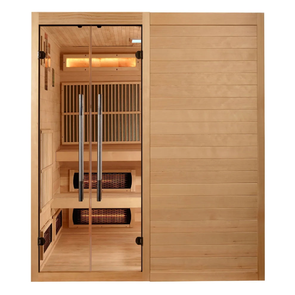 Dynamic Toledo 6-person Hybrid Full Spectrum Indoor Sauna (GDI-8360-01)