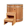 Dynamic PVC barrel cold plunge with 1.0 HP chiller